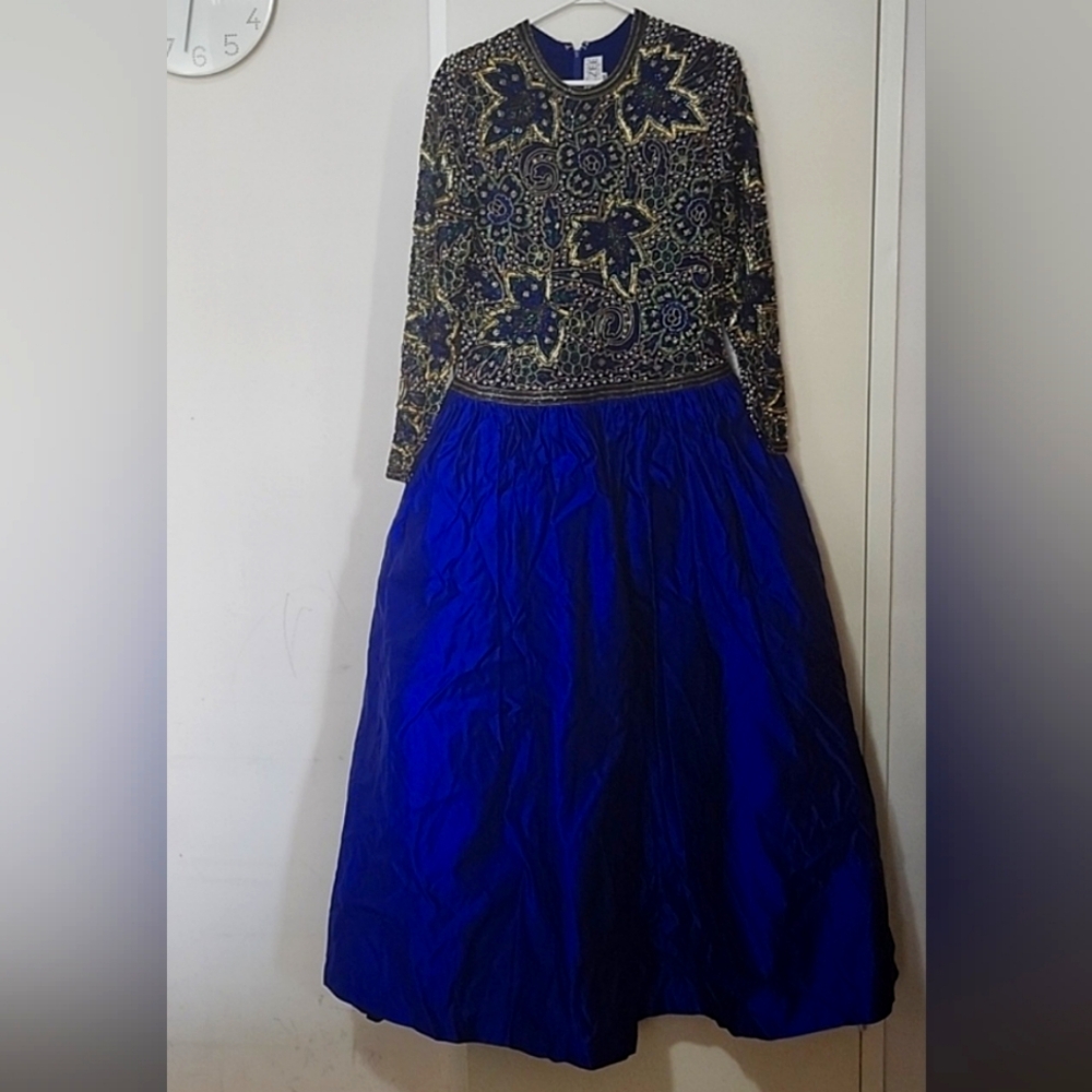 Naeem khan riazee nights designer dress Pure Silk.
